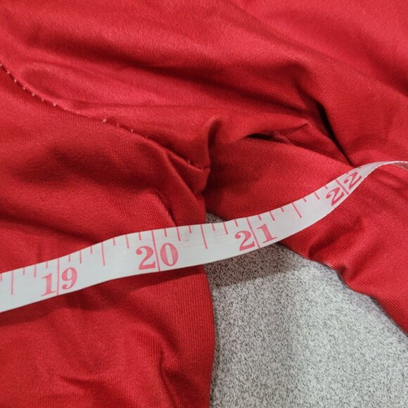 (4 For $20) Festive Holiday Top in Red White sz XL - Picture 4 of 7